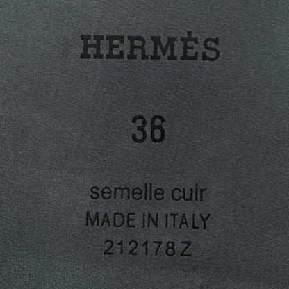 Hermes Woolskin Oran Sandals 36 Rose Fuchsia 6 of 7