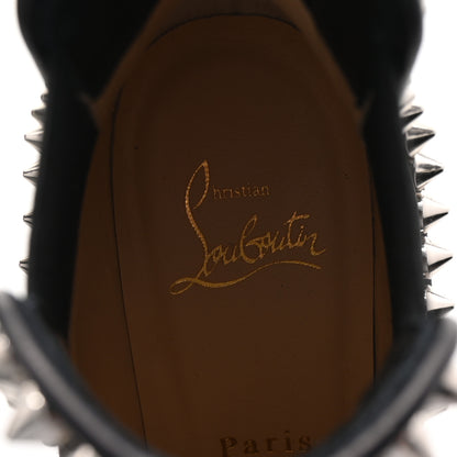 Christian Louboutin Suede Snakeskin Embossed Spiked Capahutta 70 Chelsea Boots 36.5 8 of 9