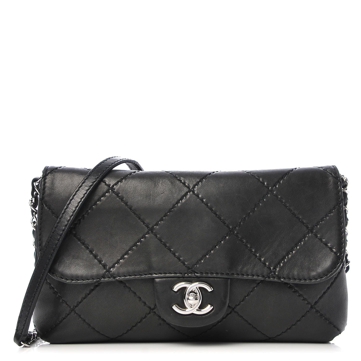 Chanel Lambskin Medium Ultimate Stitch Flap Black 1 of 8