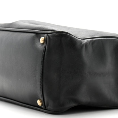 Chanel Lambskin Camellia Tote Black 10 of 12