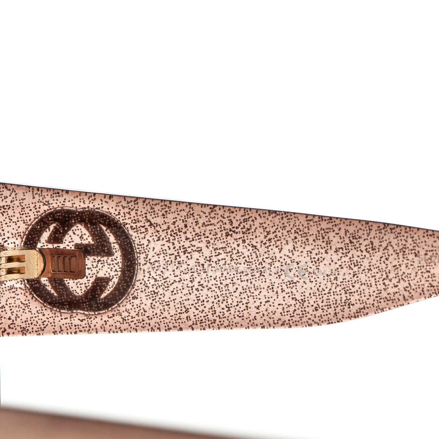 Gucci Glitter Square Optyl Sunglasses 3814/S Brown Pink 5 of 6
