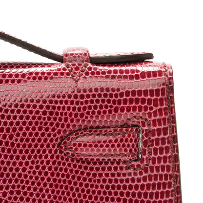 Hermes Lizard Kelly Pochette Clutch 5 of 20