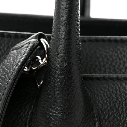 Chanel Calfskin Cerf Executive Shopper Tote Black 12 of 12