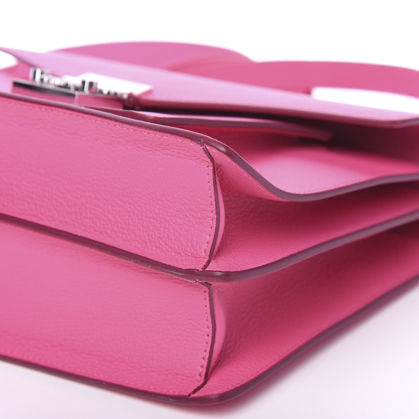 Grained Calfskin Medium Patricia Park Avenue Satchel Sugar Pink