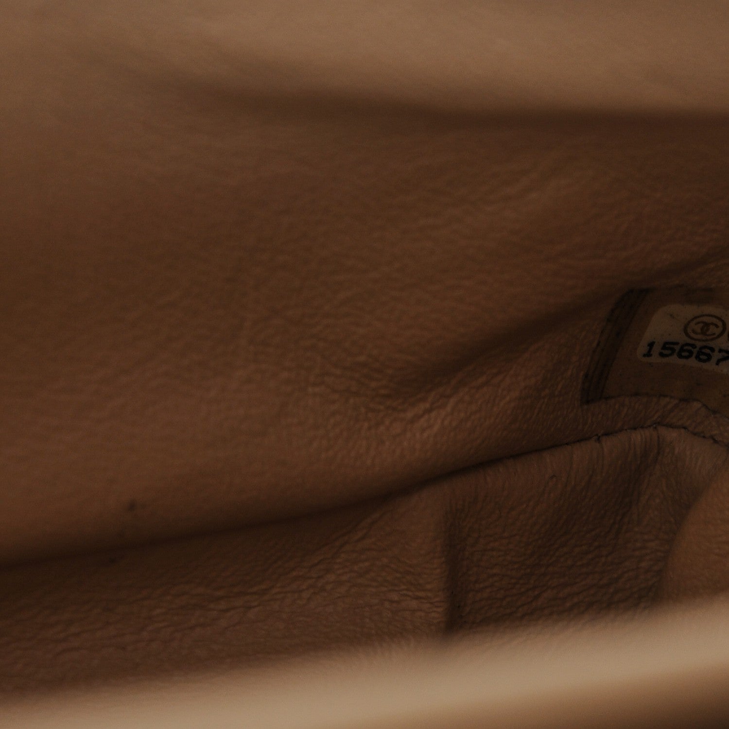 Chanel Caviar Quilted Jumbo Double Flap Beige Clair 8 of 8