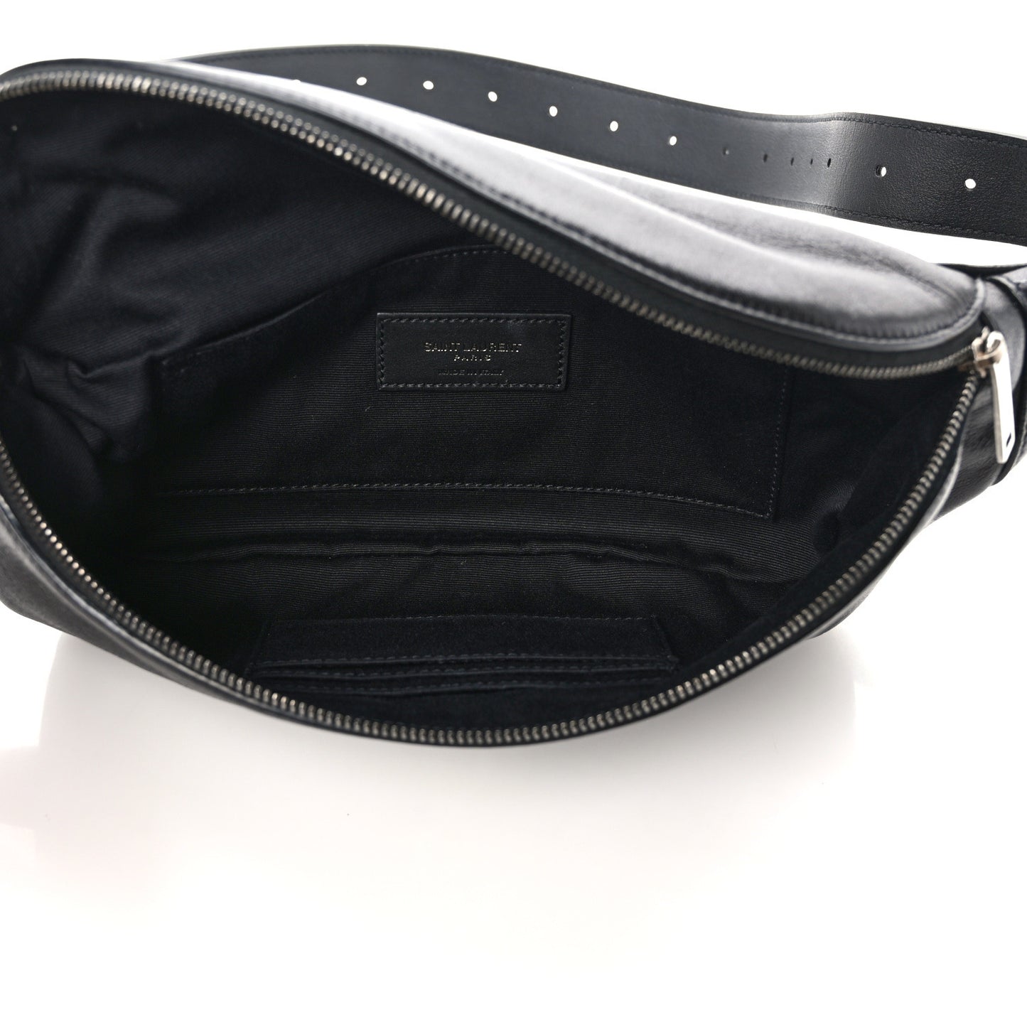 Calfskin Monogram Belt Bag Black