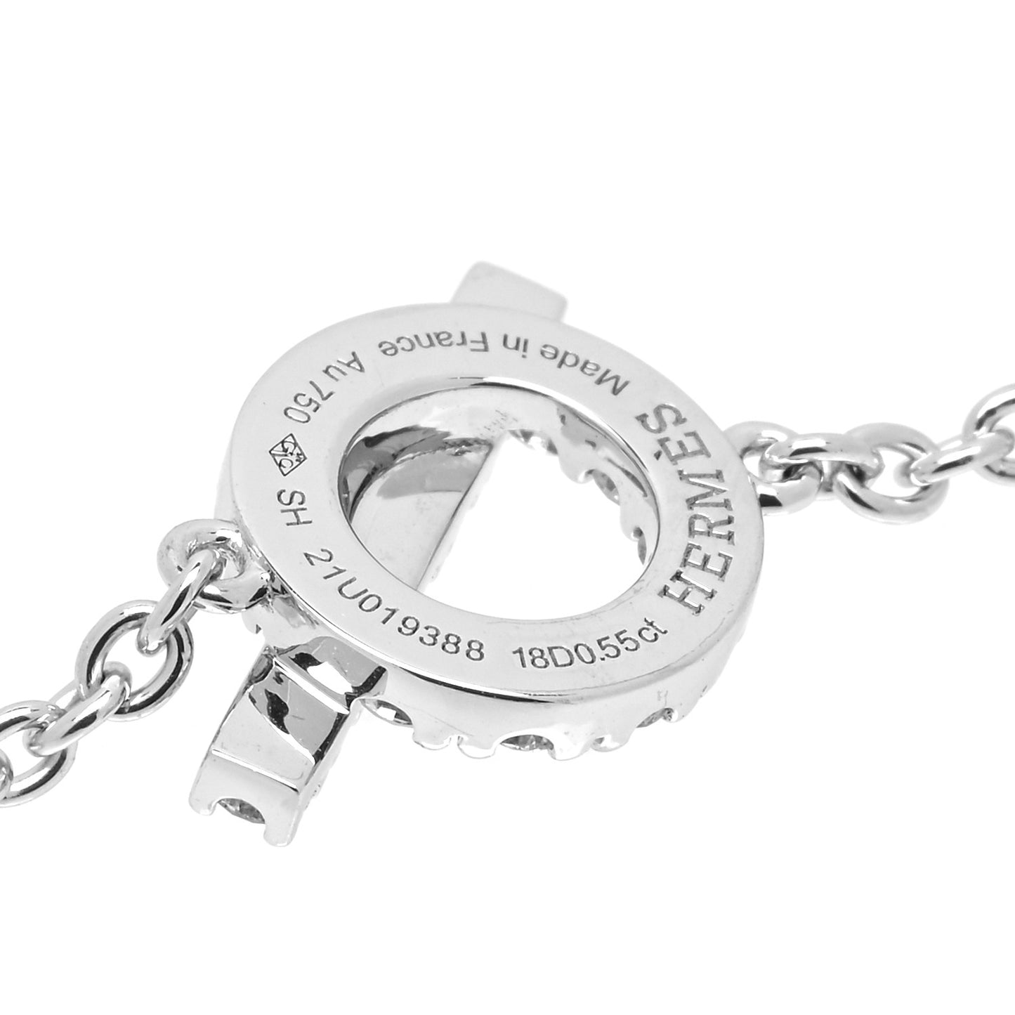 18K White Gold Diamond Finesse Bracelet SH