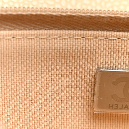 Chanel Caviar Quilted Wallet on Chain WOC Beige 8 of 12