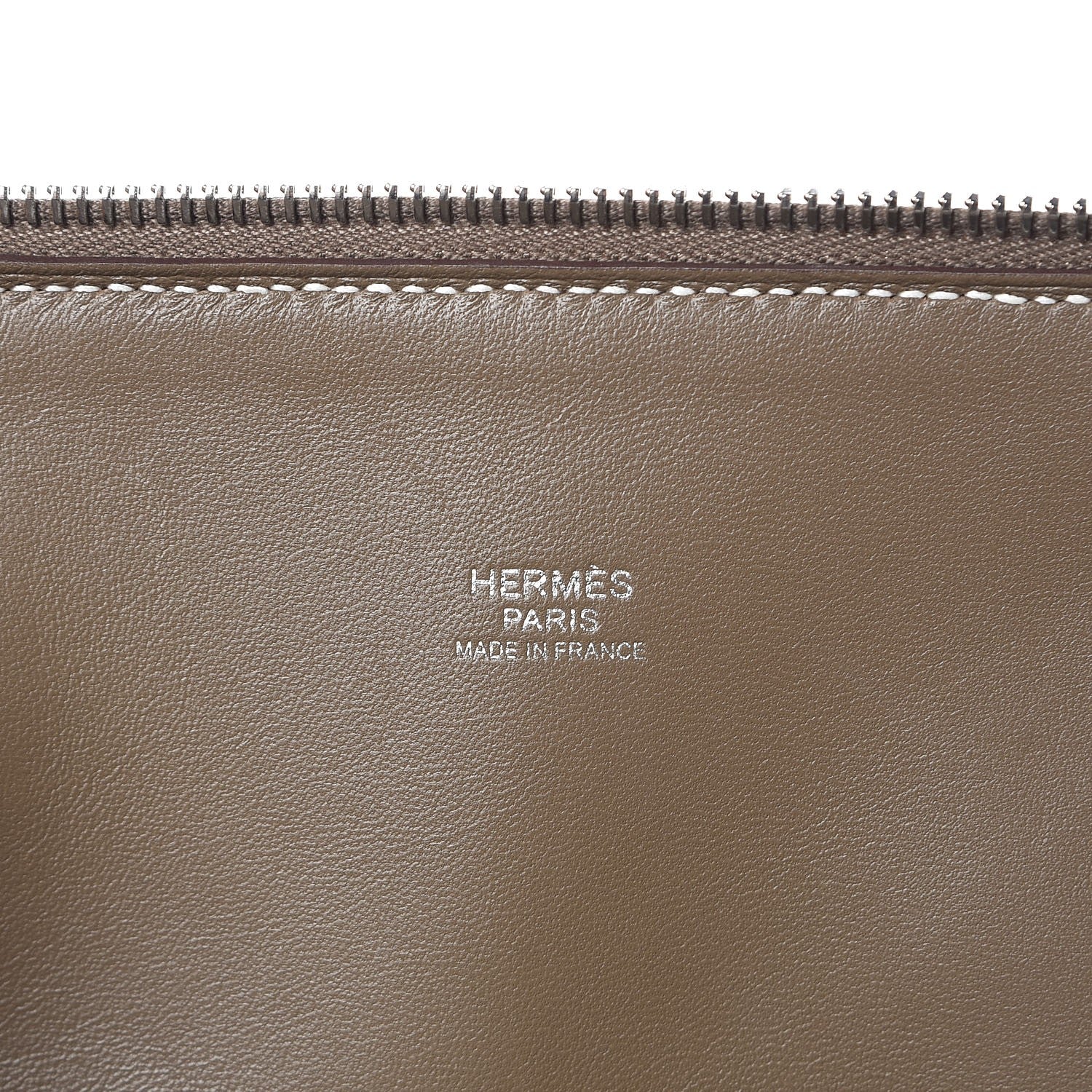 Hermes Taurillon Clemence Bolide 31 Etoupe 8 of 9