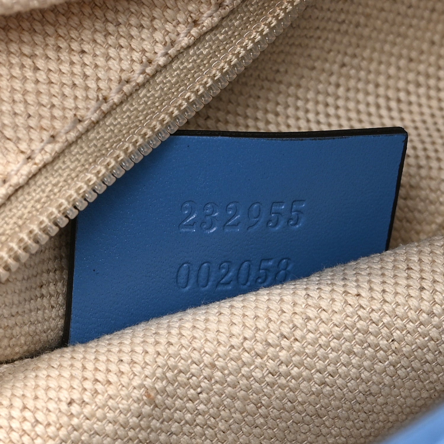 Gucci Monogram Medium Sukey Hobo Blue 7 of 11