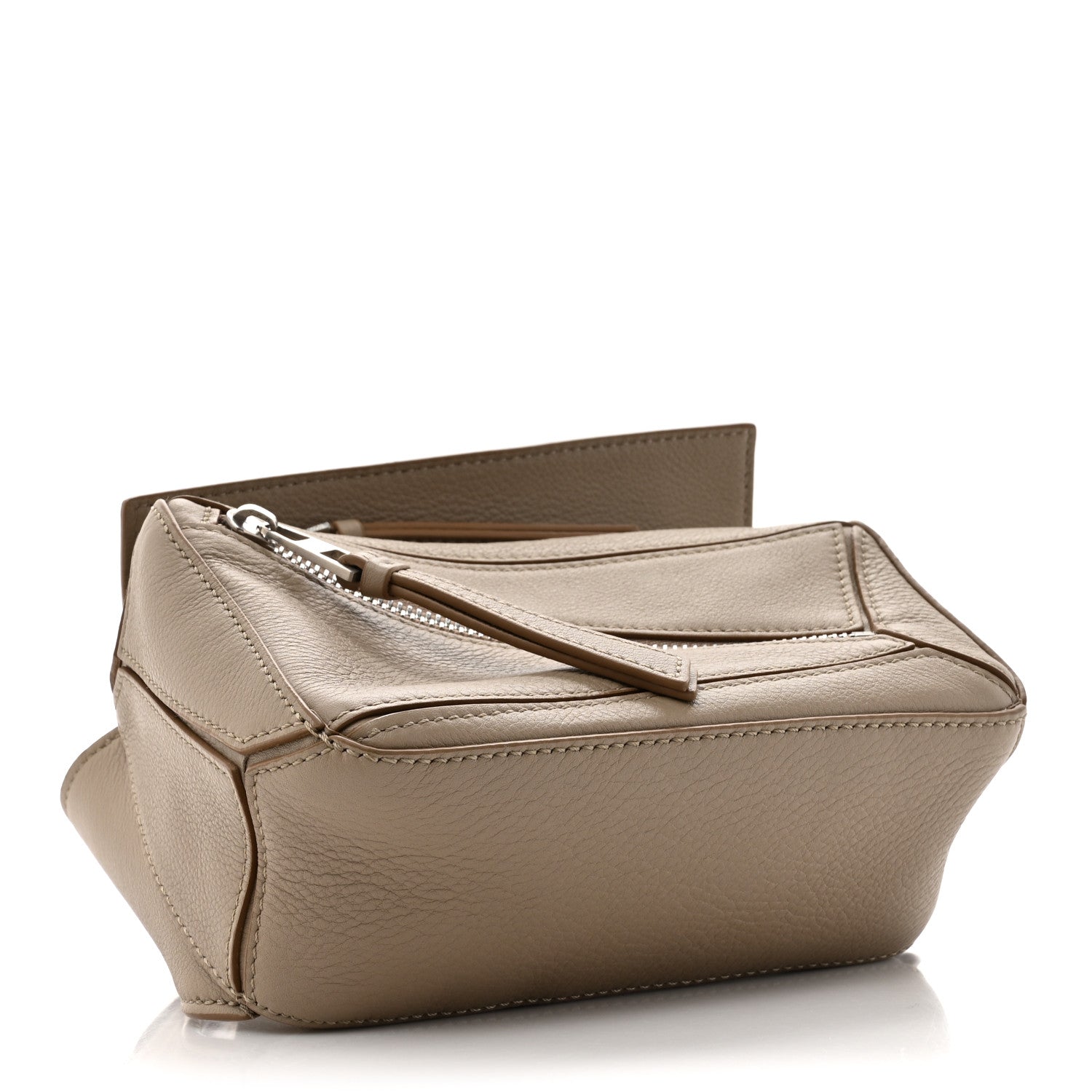 Loewe Calfskin Mini Puzzle Bumbag Sand 4 of 10
