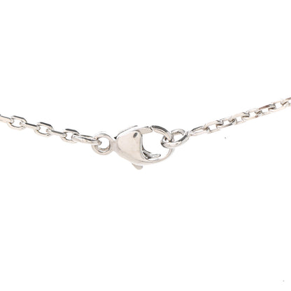 Hermes Lacquered Palladium Mini Pop H Pendant Necklace Black 6 of 7