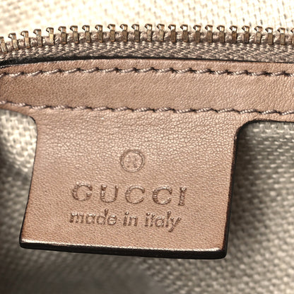 Gucci Calfskin Handmade Large Top Handle Bag Taupe 6 of 10