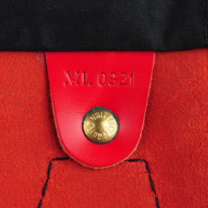 Louis Vuitton Epi Speedy 35 Rouge 6 of 7