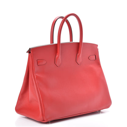 Hermes Epsom Birkin 35 Rouge Casaque 3 of 39