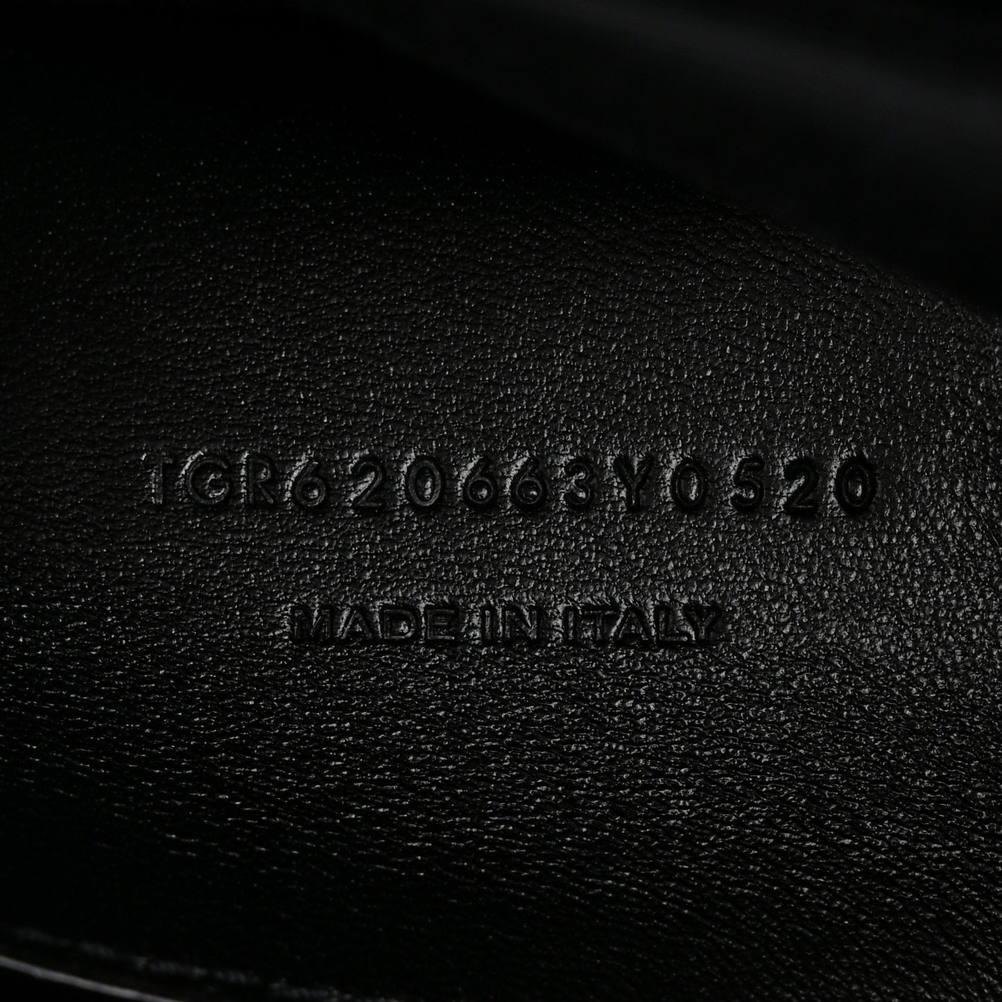 Grain De Poudre Medium West Hollywood Monogram Fold-Over Black