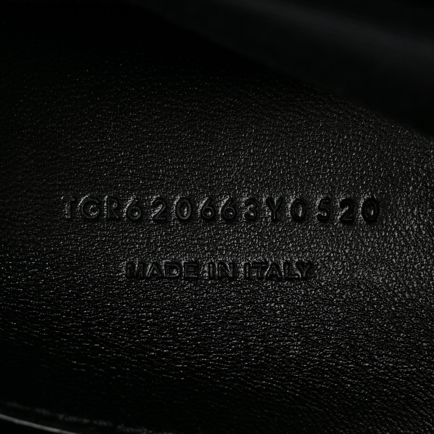 Saint Laurent Grain De Poudre Medium West Hollywood Monogram Fold-Over Black 7 of 10