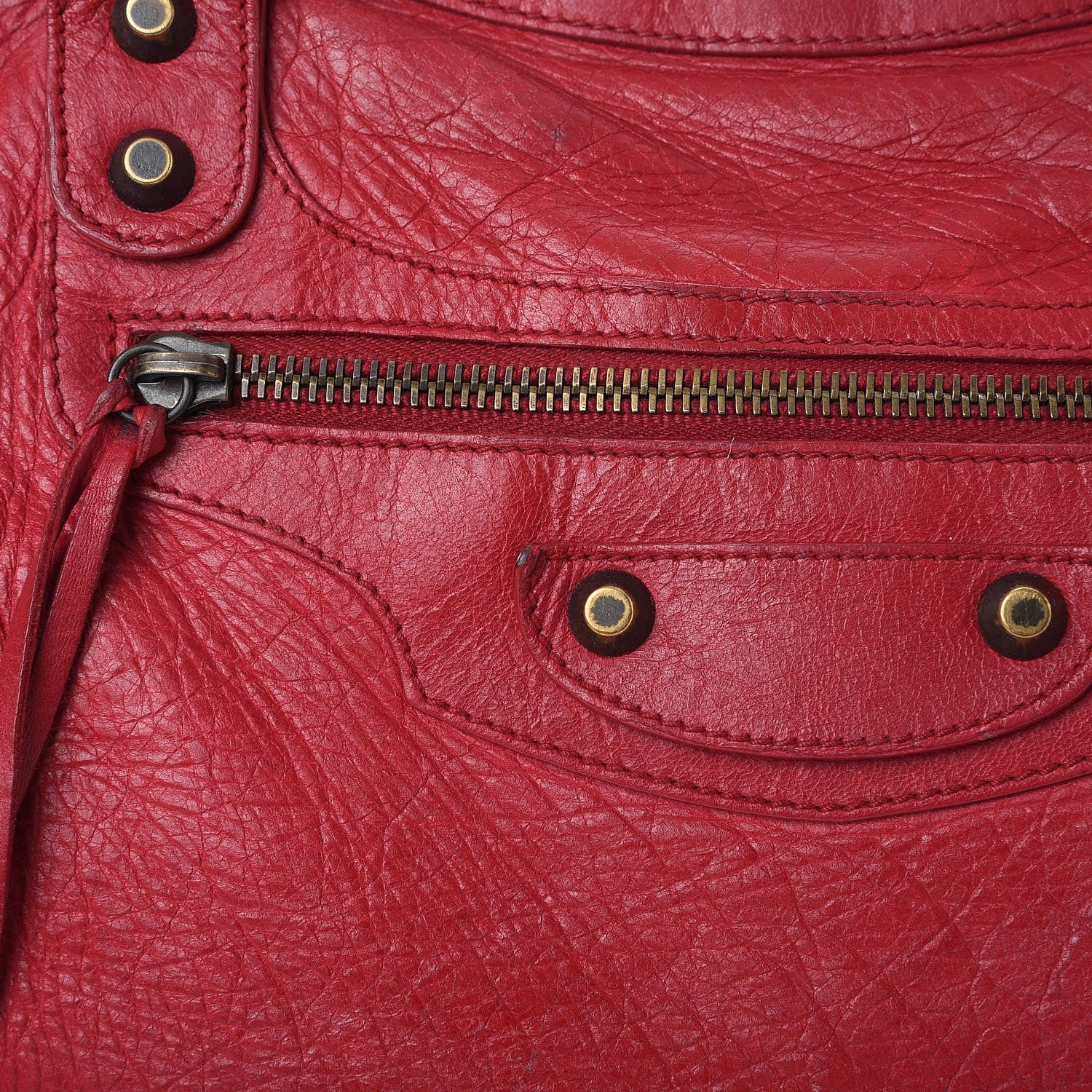 Balenciaga Agneau Classic Hardware City Rubisse 11 of 25