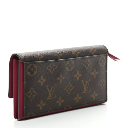 Louis Vuitton Monogram Flore Wallet Fuchsia 3 of 13