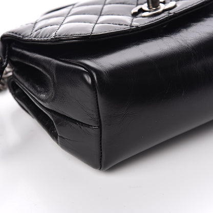 Chanel Aged Calfskin Quilted Double Sided Flap Black 11 of 11