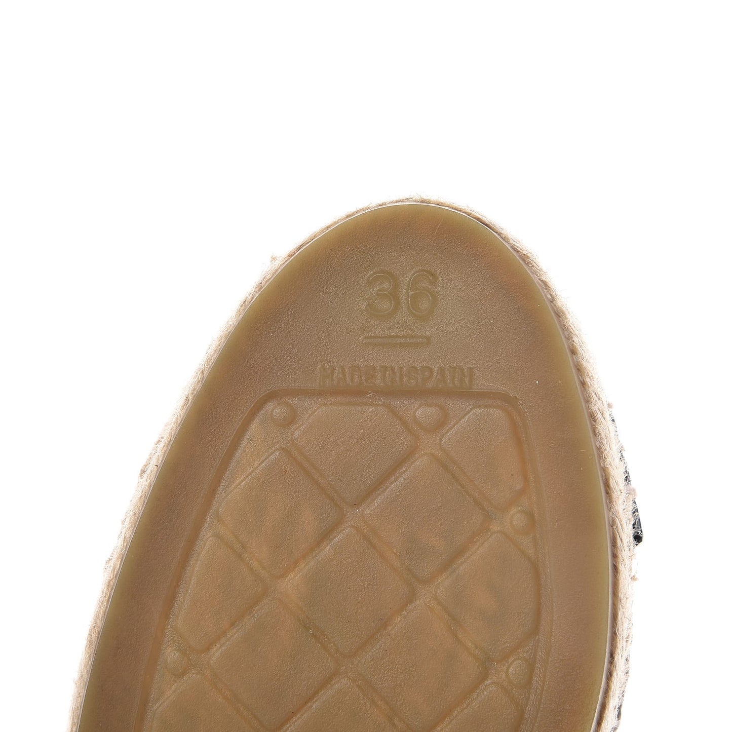 Patent CC Espadrilles 36 Black