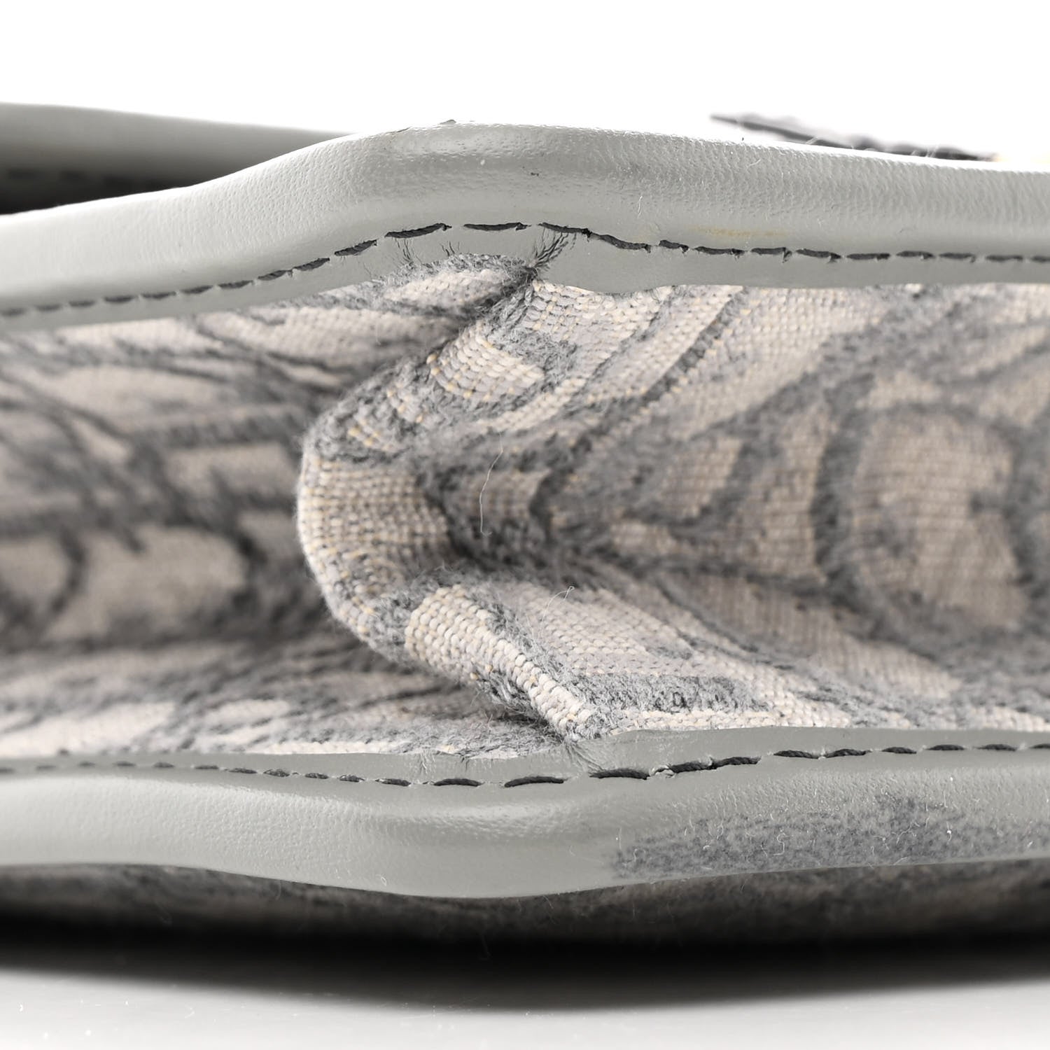 Christian Dior Oblique 30 Montaigne Flap Bag Grey 9 of 12