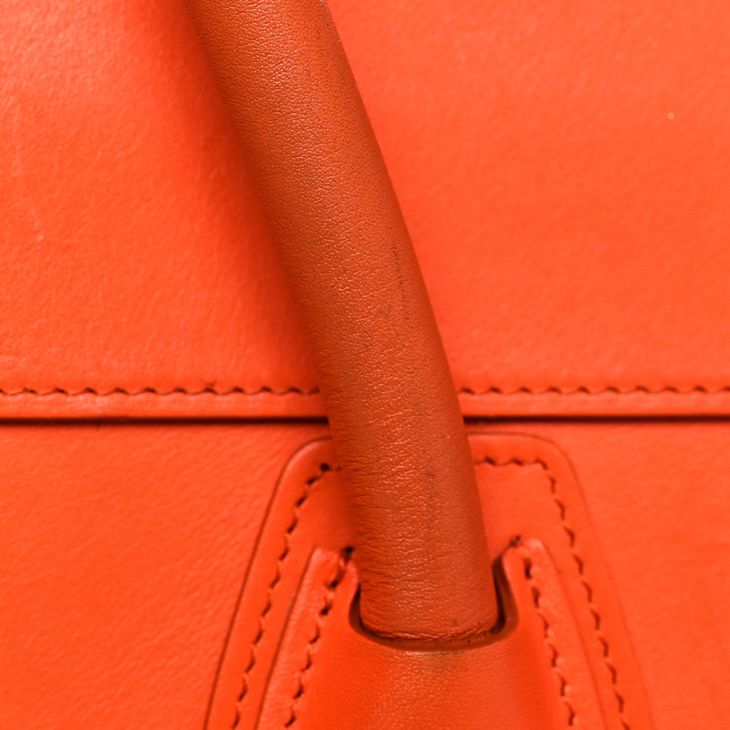 Celine Smooth Calfskin Mini Luggage Orange 14 of 32