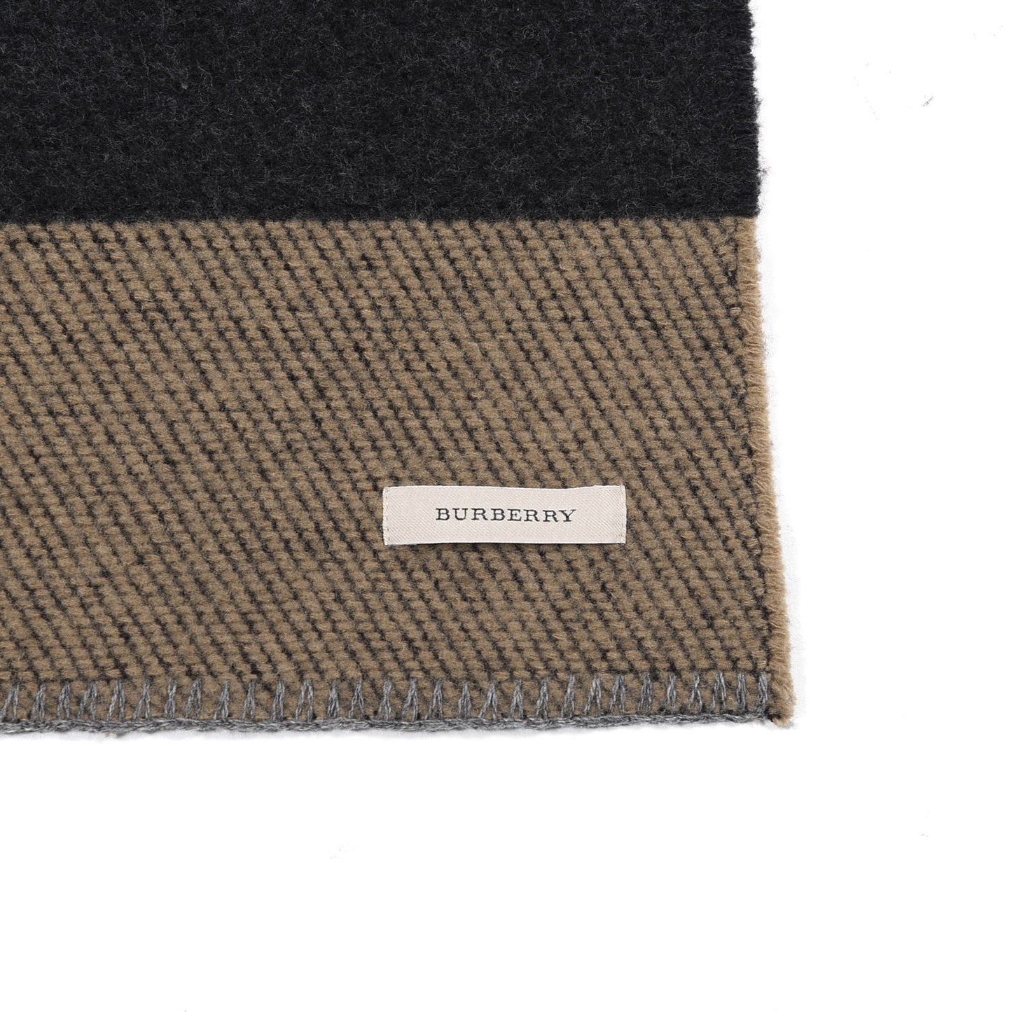 Wool Cashmere Patchwork Blanket Scarf