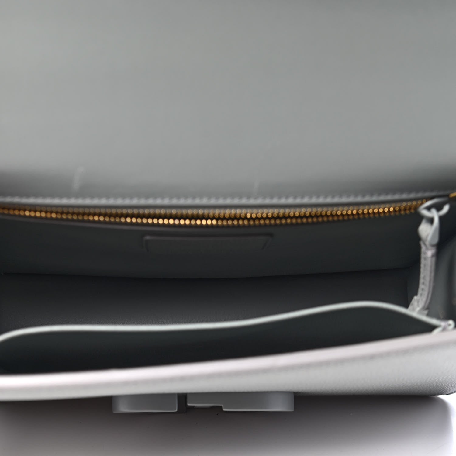 Christian Dior Ultra Matte Grained Calfskin 30 Montaigne Flap Bag Grey 4 of 6