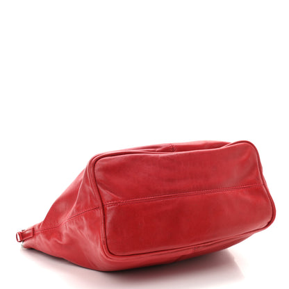 Fendi Nappa Hobo Red 4 of 9