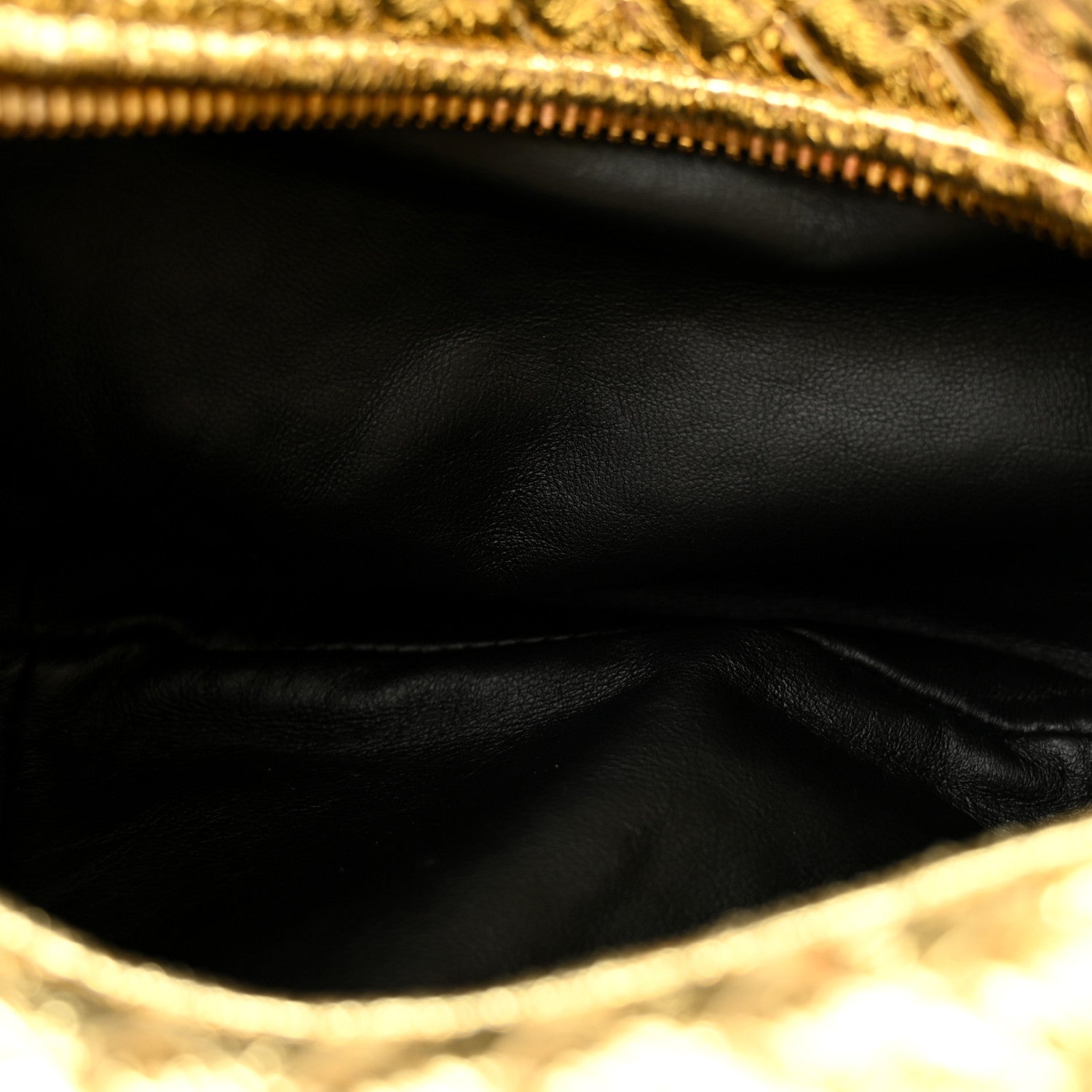 Bottega Veneta Metallic Nappa Intrecciato Mini Jodie Gold 5 of 12