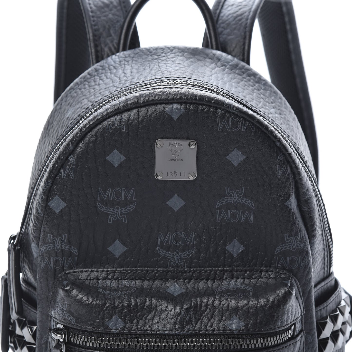 Visetos Side Stud Mini Stark Backpack Black