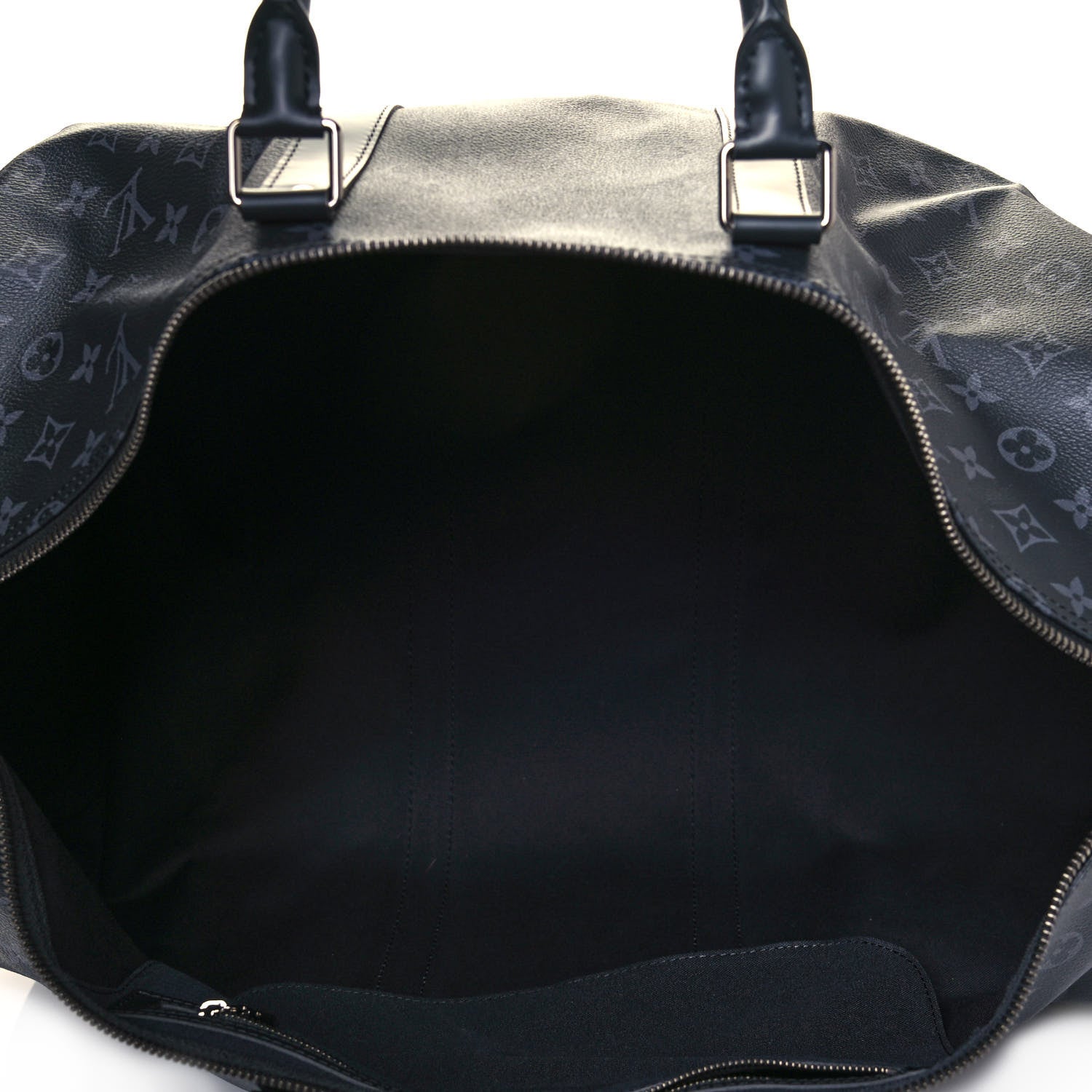 Louis Vuitton Monogram Eclipse Keepall Bandouliere 55 5 of 12