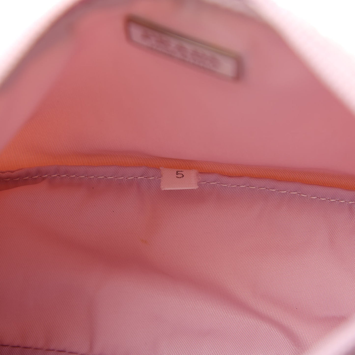 Tessuto Nylon Sport Shoulder Bag Rosa