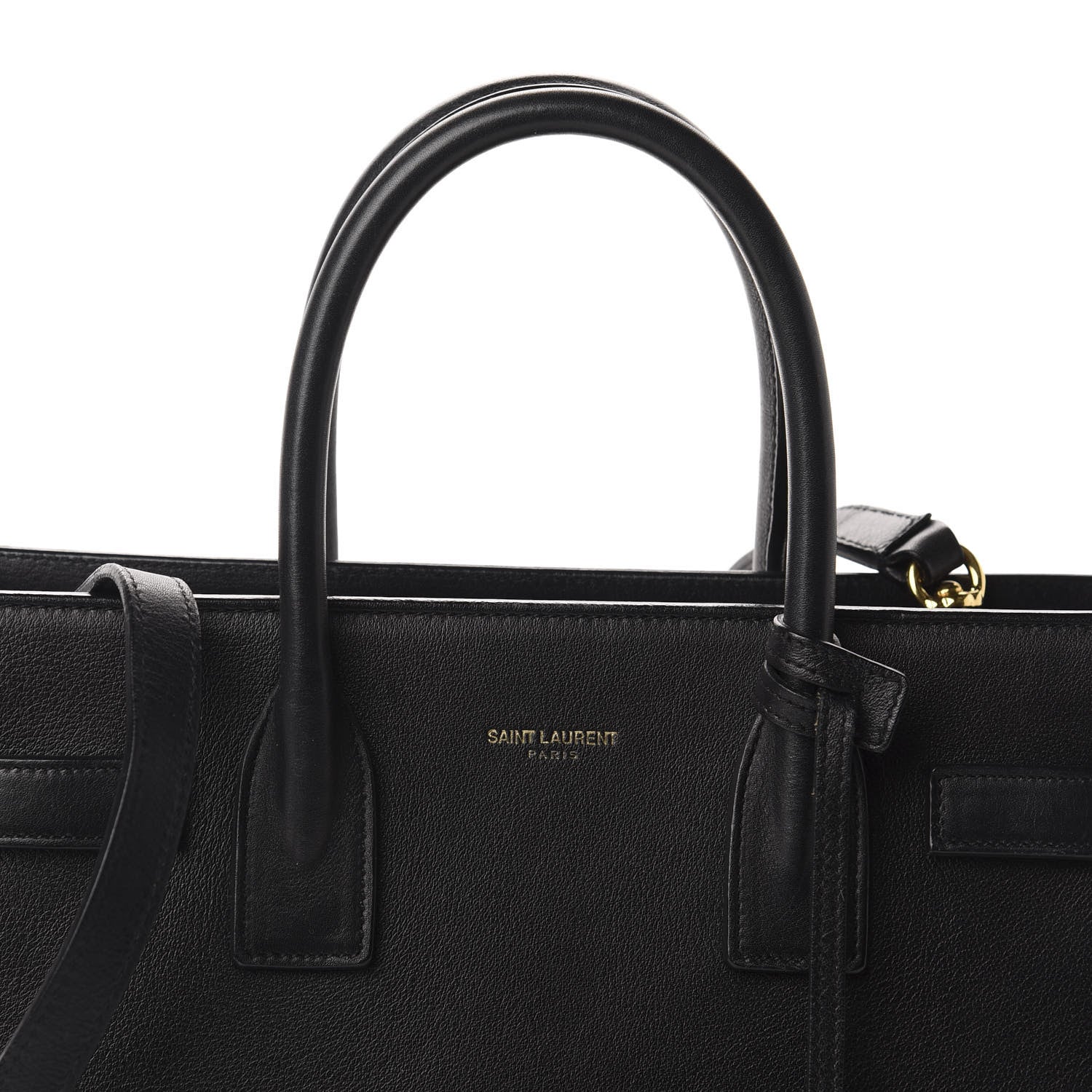Saint Laurent Calfskin Baby Sac De Jour Black 9 of 9