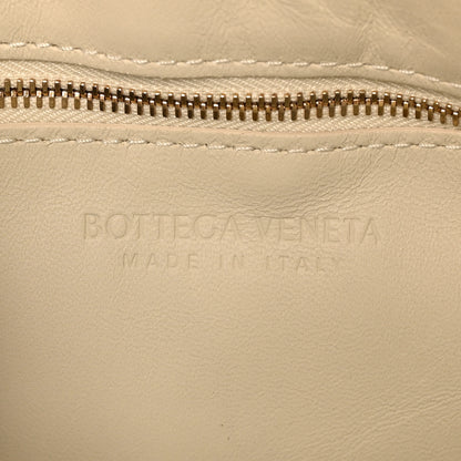 Bottega Veneta Nappa Suede Maxi Intreccio Padded Cassette Crossbody Bag Natural Soft Candy Sea Salt Multicolor 6 of 9