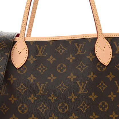 Louis Vuitton Monogram Inside Out Neverfull Bandouliere MM Rose Pondichery 7 of 11