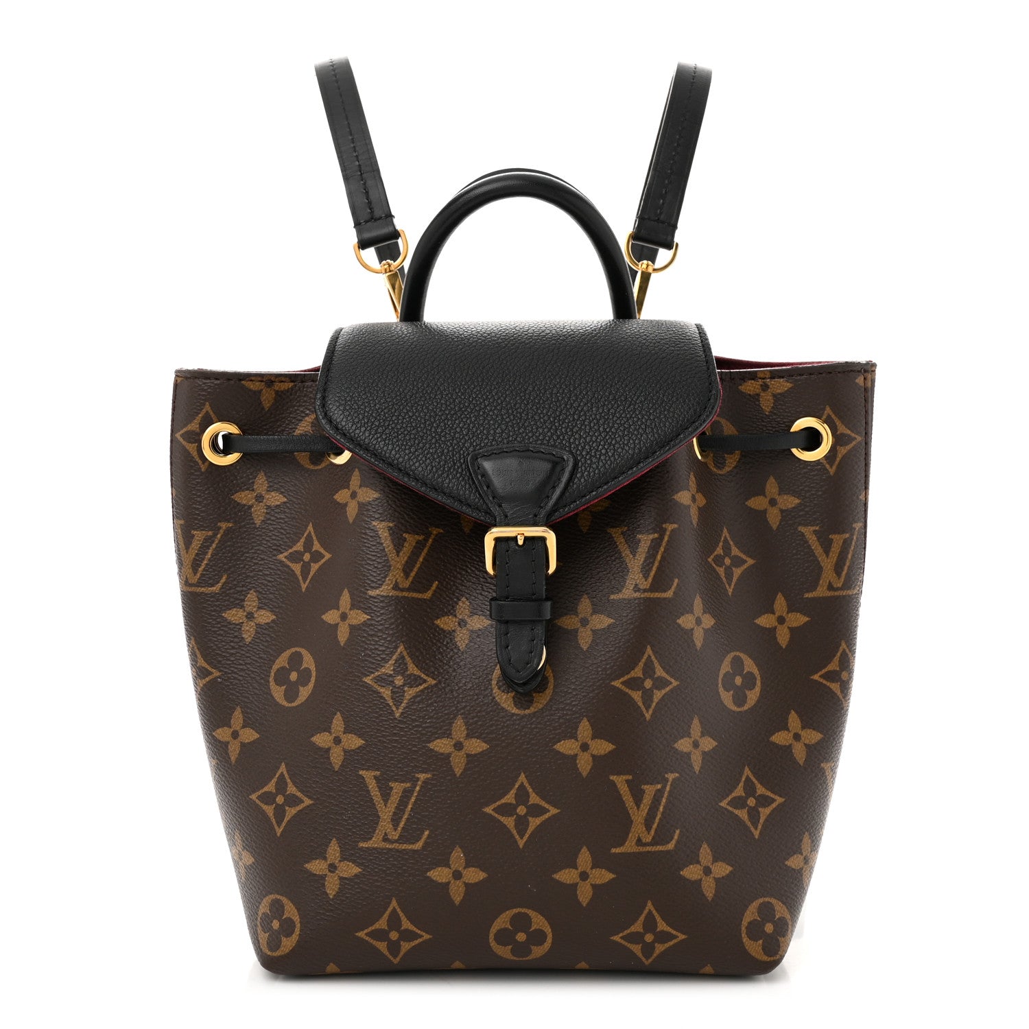 Louis Vuitton Monogram BB Montsouris NM Backpack Black 1 of 12