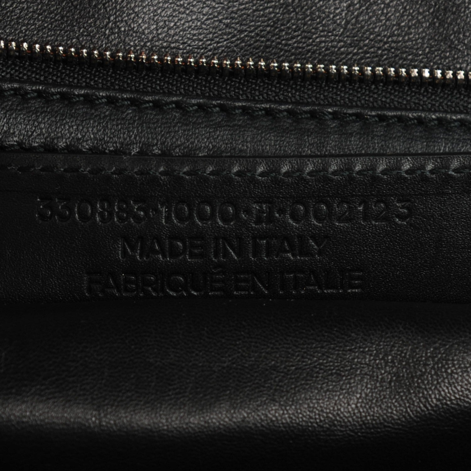 Balenciaga Calfskin Le Dix Zip Cartable Black 7 of 7