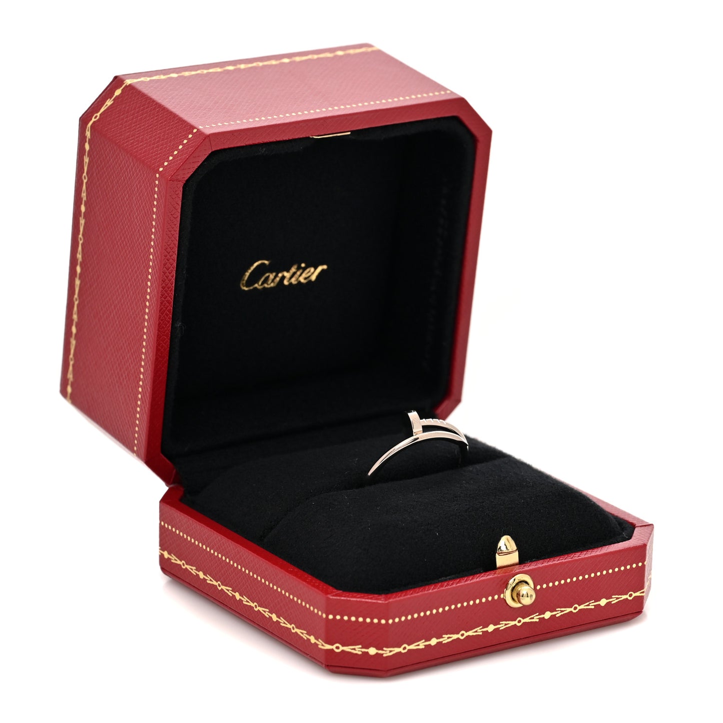 18K White Gold Small Juste Un Clou Ring 62 10