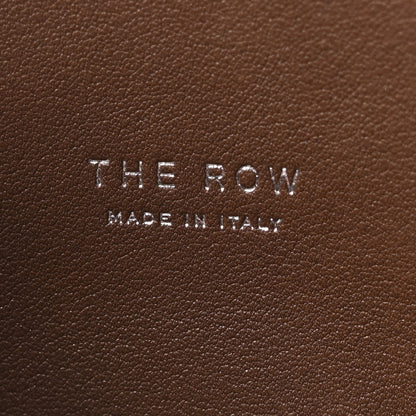 The Row Polished Saddle Calfskin Soft Margaux 12 Dark Brown 6 of 9