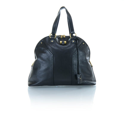 Saint Laurent Leather Oversized Muse Black 1 of 14
