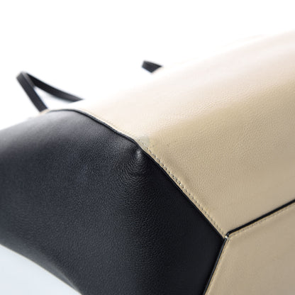 Louis Vuitton Calfskin Lockme Cabas Vanille Black 17 of 18