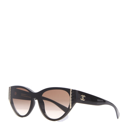 Chanel Acetate Cat Eye Sunglasses 6054 Brown 1 of 9