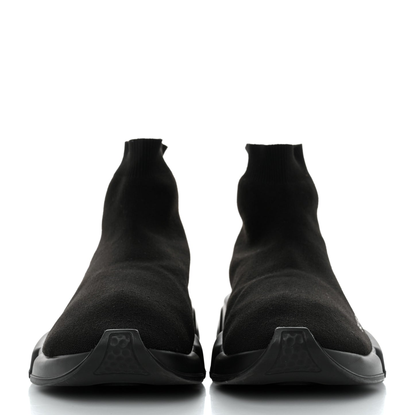 Technical 3D Recycled Knit Mens Speed Sneakers 42 Monocolor Black