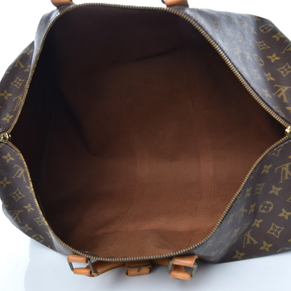 Louis Vuitton Monogram Keepall Bandouliere 55 5 of 12