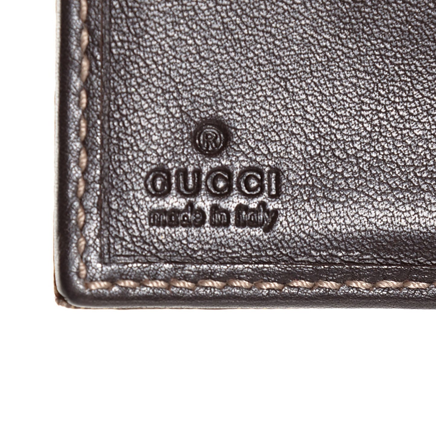 Crystal Monogram Hysteria Continental Wallet Brown