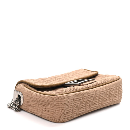 Fendi Technical Fabric FF Midi Chain Baguette Sand 4 of 10