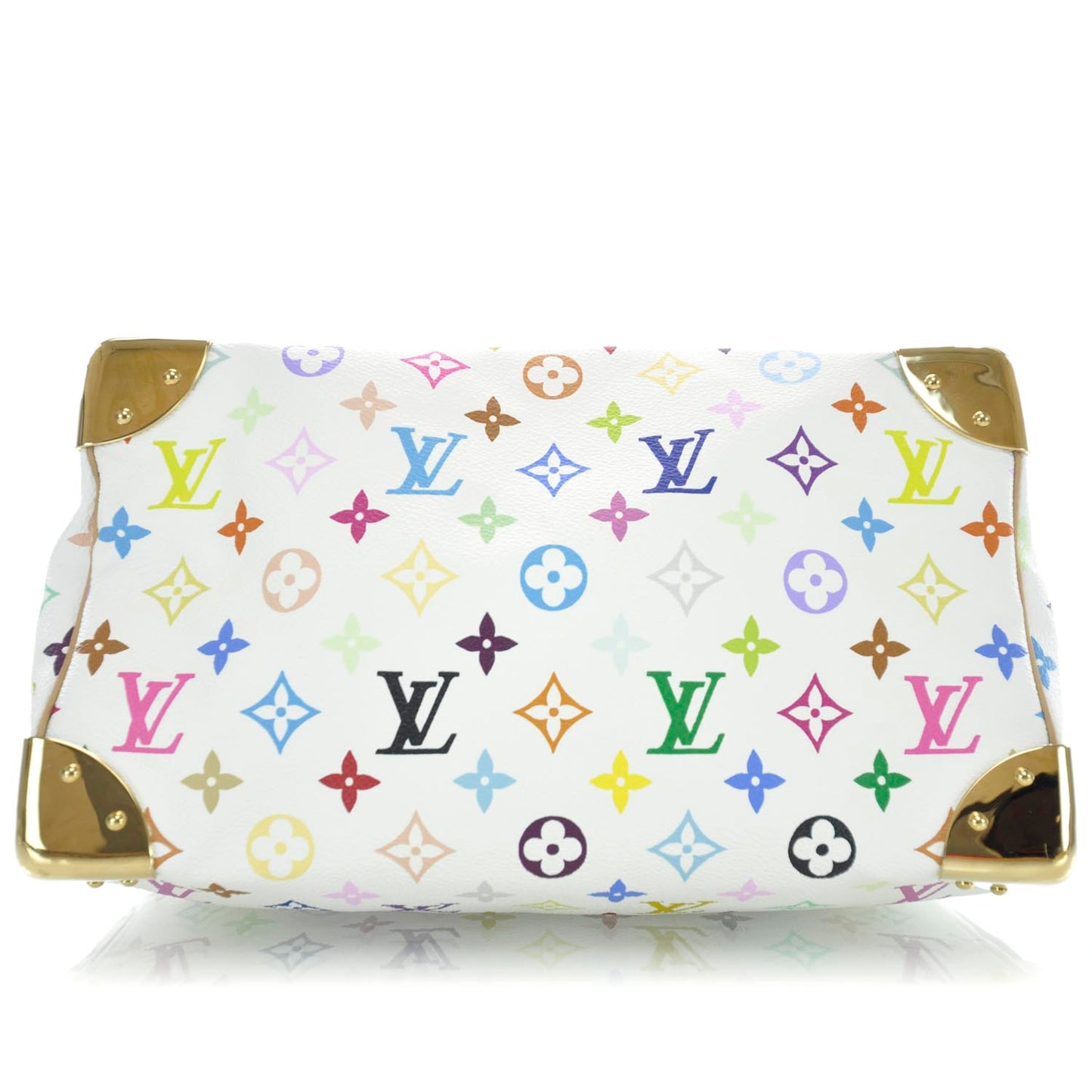 Monogram Multicolor Speedy 30 White