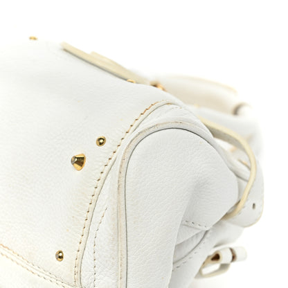 Chloe Calfskin Small Paddington Satchel White 11 of 18